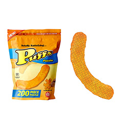 SNACK SERIES 200pc PUZZLE CHEESE PUFFS