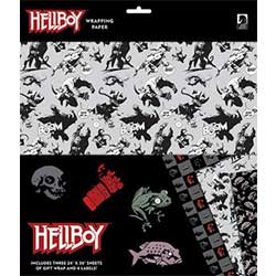 DHC3005693-WRAPPING PAPER HELLBOY