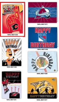 NHL BIRTHDAY CARDS LEAFS (24)