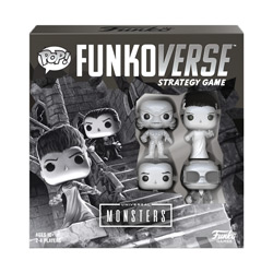 FUG60529-FUNKOVERSE UNIVERSAL MONSTERS 100 4-PACK GAME