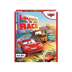 DISNEY PIXAR CARS LAUNCH N RACE GAME