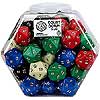 KP11706-JUMBO DICE OPAQUE D20 55MM SINGLE DIE