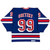 UDAHWG82157-W GRETZKY AUTO RANGERS JERSEY BLUE