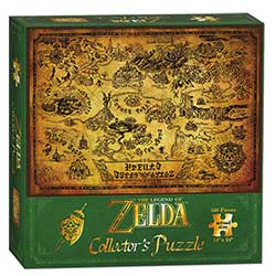Puzzles 550pc: The Legend of Zelda Hyrule Map