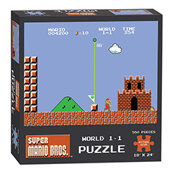 Puzzles 550pc: Super Mario Bros World 1-1