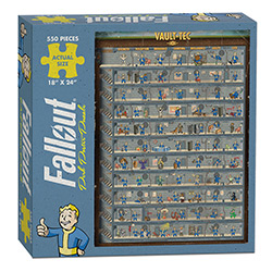 Puzzles 550pc: Fallout Perk Poster