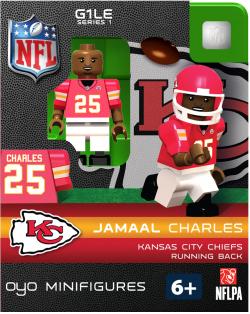 NFL FIG CHIEFS CHARLES