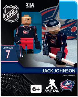 NHL FIG BLUE JACKETS JOHNSON