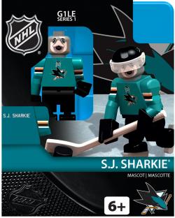 NHL FIG SHARKS SHARKIE M