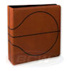 UBCWALB3PBKBRN-3''BINDER BASKETBALL TEXTURED