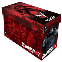 COMIC BOX SHORT CARDBOARD BLOODSHOT 5ct