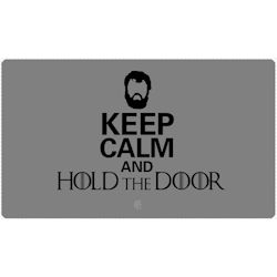 PLAY MAT KEEP CALM & HOLD DOOR