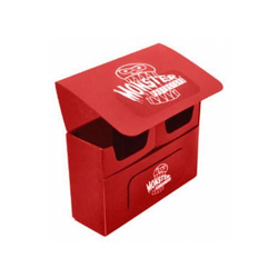 DECK BOX DOUBLE MONSTER RED MATTE