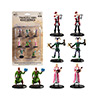 UMBMONMAMPE-MONSTER MINIATURE FIGURE SET PAINTED ENTERTAIN 8pk