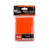 UMBMSLLFNORA-MONSTER SLEEVES STANDARD FLAT MATTE ORANGE 50ct