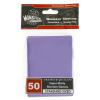 UMBMSLLMNPRP-MONSTER SLEEVES STANDARD SUPER MATTE PURPLE 50ct