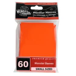 MONSTER SLEEVES YGO/SMALL GLOSSY ORANGE 60ct