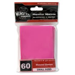 MONSTER SLEEVES YGO/SMALL GLOSSY PINK 60ct