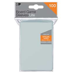 BOARD GAME CARD SLEEVES LIGHT 65 x 100MM