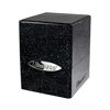 UPDBSCGBK-DECK BOX SATIN CUBE GLITTER BLACK