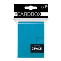 CARD BOX PRO 15+ BLUE (LIGHT) 3-PACK