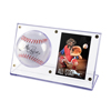 USSABCH-BALL/CARD HOLDER ACRYLIC CLEAR