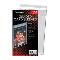 CARD SLEEVES GRADED RESEALABLE