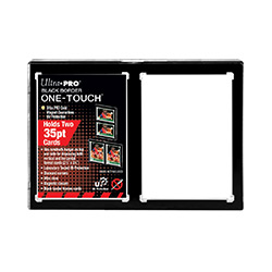 ONE-TOUCH 3x5 2 CARD UV BLACK BORDERED