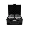 UZC2RBLK-ZION CASES SLAB CASE 2 ROW (BLACK)