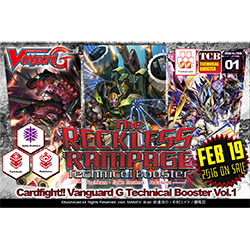 Cardfight Vanguard G Technical Booster 1: Reckless