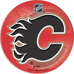 DECAL DOME ROUND FLAMES(12)