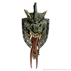 WKDD68511-D&D REPLICAS GREEN DRAGON TROPHY PLAQUE