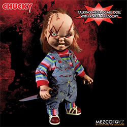 MDS MEGA SCALE CHUCKY SCARRED TALKING DOLL 15