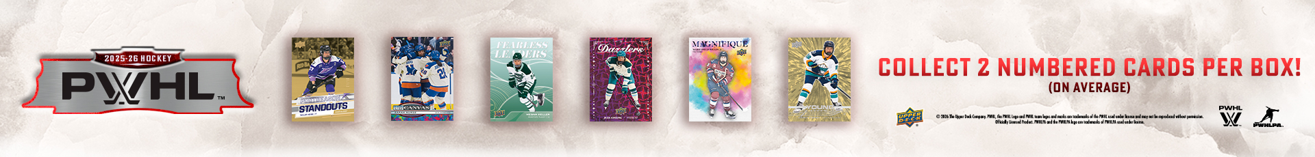 2025-26 Upper Deck PWHL Banner