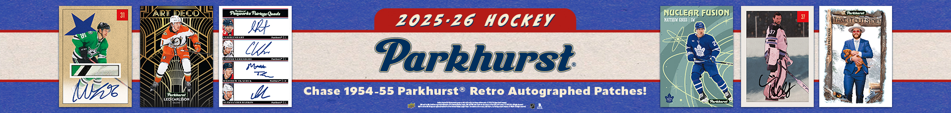 2025-26 PARKHURST HOBBY BANNER