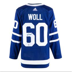 AJSHJW54701-AJ SPORTS J WOLL AUTO LEAFS JERSEY BLUE