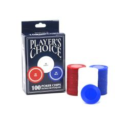 BVP00301-PLAYER'S CHOICE POKER CHIPS
