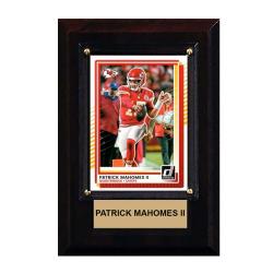 CICP46FKCCPM-NFL PLAQUE W/CARD 4X6 CHIEFS PATRICK MAHOMES