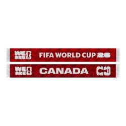 ACSF26CANRD100-2026 RED CANADA ACRYLIC SCARF