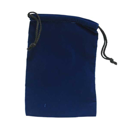 DICE BAG CLOTH 6'' x 9'' BLUE