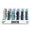 KP04386-ELEMENTAL DICE 7PC TUBE DISPLAY 24CT