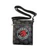 LFNBATB0002-LOUNGEFLY NBA TORONTO RAPTORS PASSPORT BAG RED/BLK