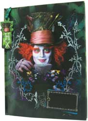 MG25219-JOURNAL & BOOKMARK MAD HATTER