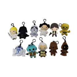 MG28165-PLUSH BAG CLIPS 24CT STAR WARS CLASSIC (24)