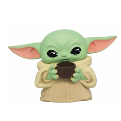 FIGURAL BANK MANDALORIAN THE CHILD w/CUP