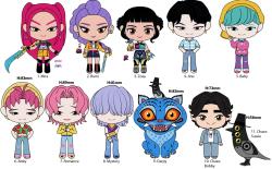 MG32775-3D FOAM BAG CLIP K-POP DEMON HUNTERS SERIES 1 (12)