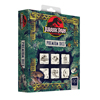 MONAC051707-DICE SET PREMIUM 6pc JURASSIC PARK