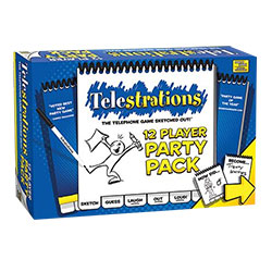 MONPG000318-TELESTRATIONS 12 PLAYER PARTY PACK GAME