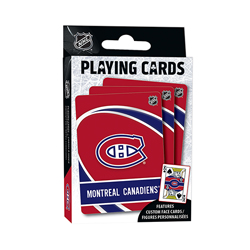 MPCMOC3100-NHL PLAYING CARDS CANADIENS (12)