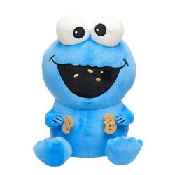 S7SEST11830-S7 SESAME STREET SUPER DUPER PLUSH W1 COOKIE MNSTR